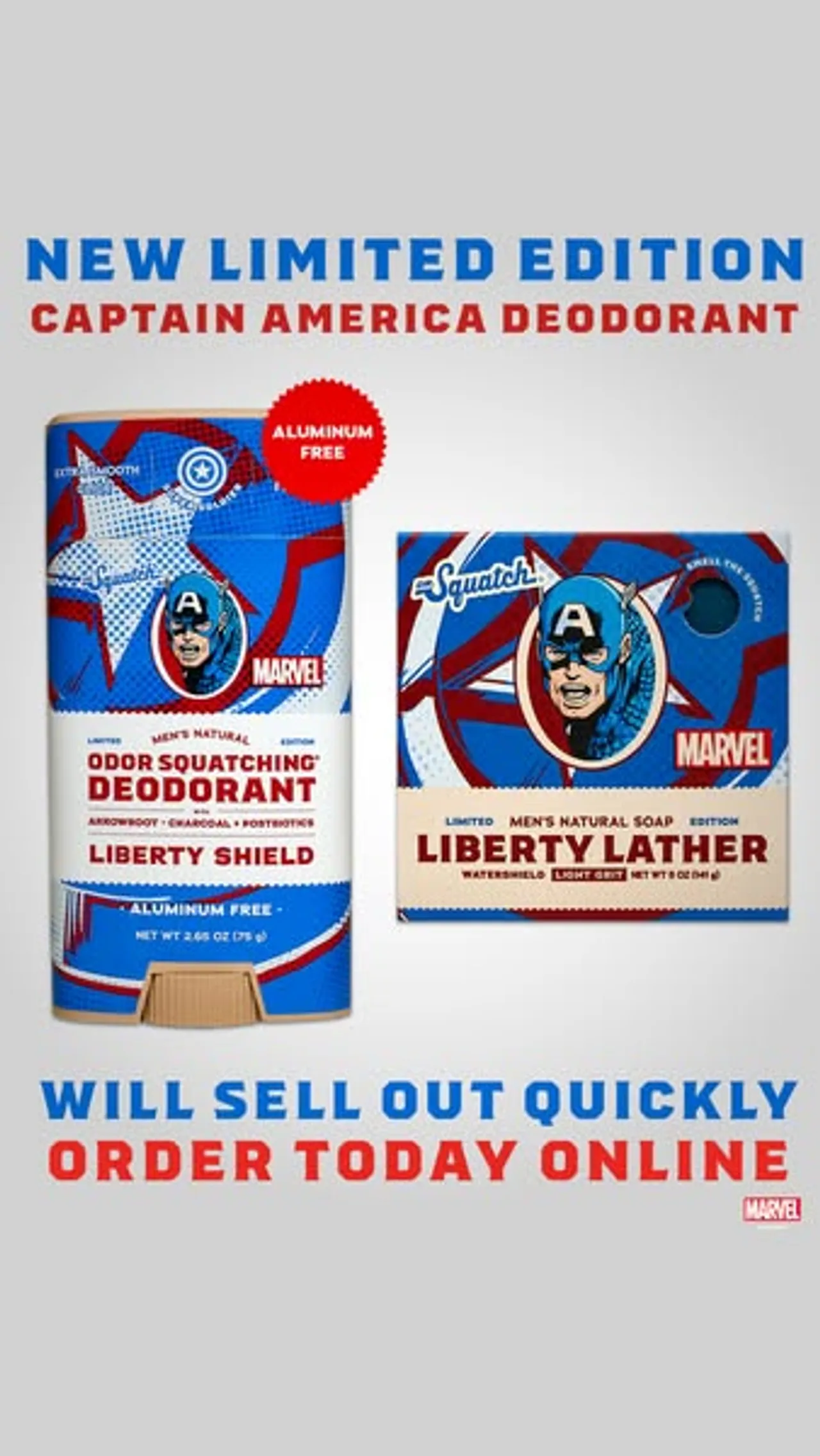 Ad example from Dr. Squatch