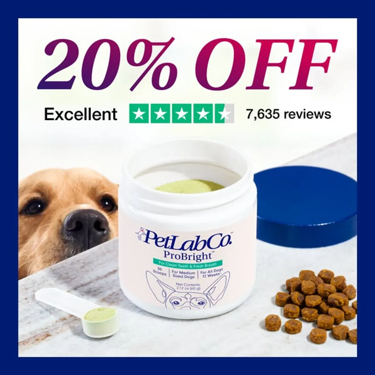 Ad example from PetLab Co.